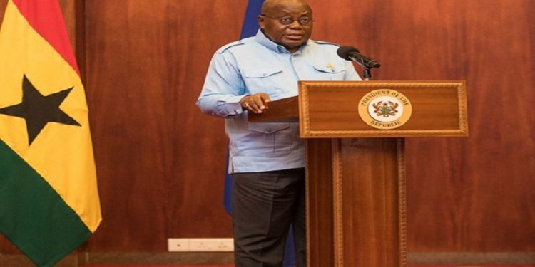 akufo addo ghana flag