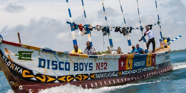 GMA Arrests Six Boats In Takoradi For Illegal Bunkering Activities 1 boat