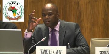 AfCFTA secretary-general Wamkele Mene