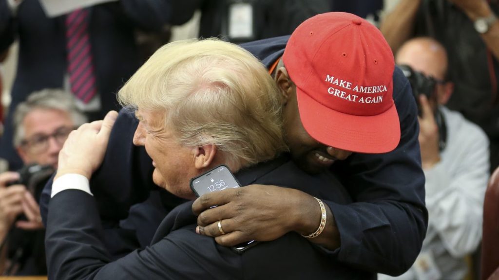 kanye trump