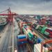 A cross section of the Tema ports