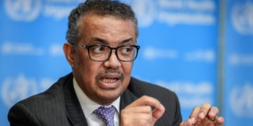 Director-general, WHO, Tedros Adhanom Ghebreyesus