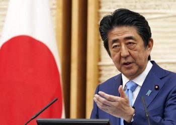 Japan's PM, Shinzo Abe. Image credit: Euronews