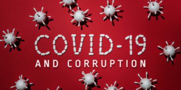 concept of covid 19 in red background 4031867 1 1