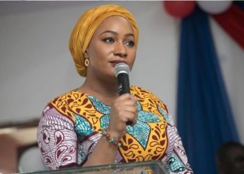 H.E. Hajia Samira Bawumia advises youth to get ahead of challenges and be innovative. Image credit: Ghana Web
