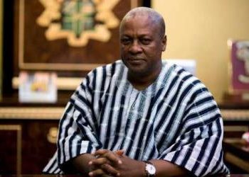 Former President and the current flag bearer of the National Democratic Congress (NDC), John Dramani Mahama