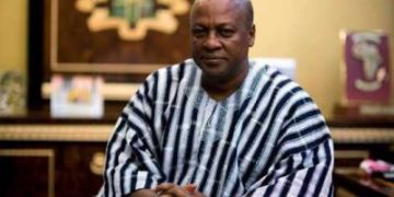 Former President and the current flag bearer of the National Democratic Congress (NDC), John Dramani Mahama