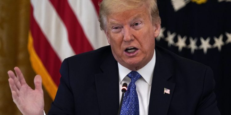 US President, Donald Trump. Image credit: AP