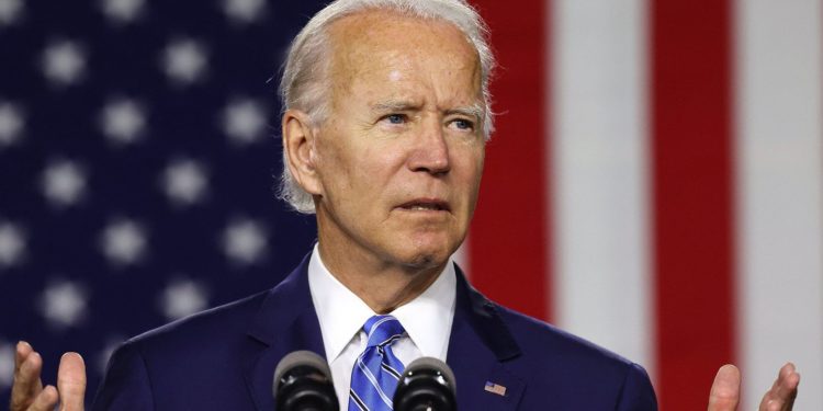 US Democratic candidate, Joe Biden