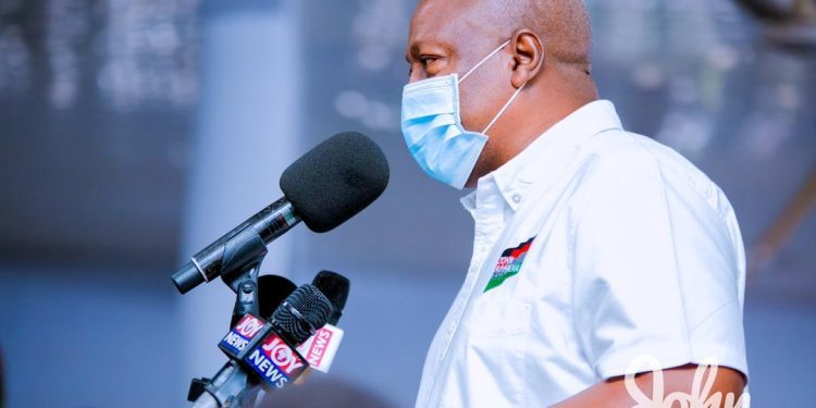 Flagbearer of the National Demcratic Congress (NDC), John Dramani Mahama