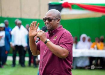 Former President, John Dramani Mahama.
