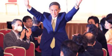 Japan's new Prime Minister, Yoshihide Suga. Image credit: Reuters