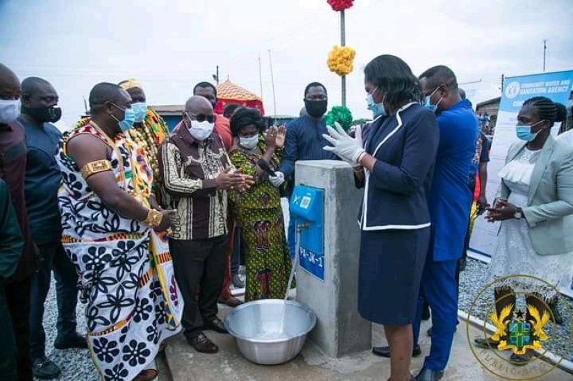 We Will Continue to Create an Enabling Environment to Attract Investment to Rural Communities- President Akuffo Addo 2 water supply system