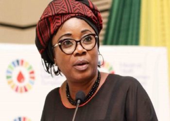 Cynthia Mamle Morrison, Minister for Gender, Children and Social Protection.