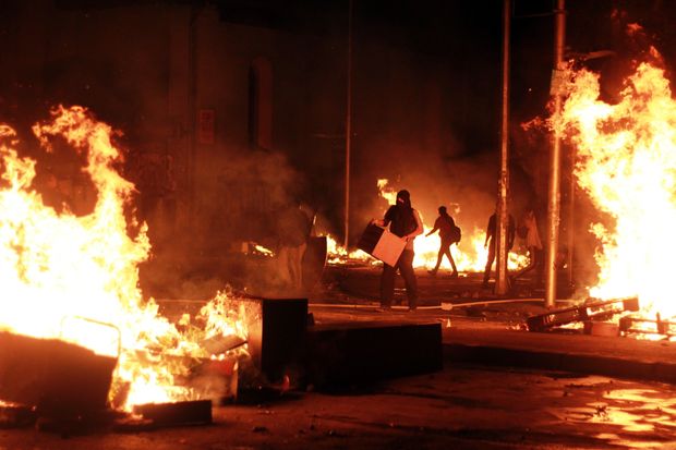 protests violent