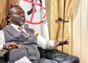Executive Secretary of the National Commission on Small Arms and Light Weapons (NACSA, Jones Borteye Applerh