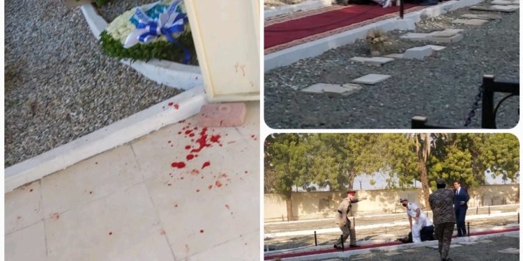 Several injured in Remembrance Day 'bomb attack' at Saudi cemetery 1 Image: Twitter