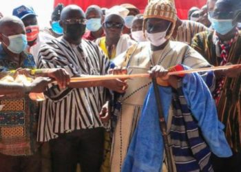 Vice President Commissions Tolon District Hospital
