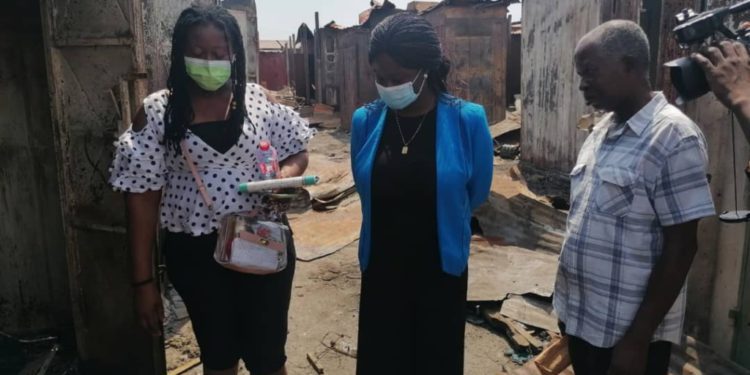 The National Board for Small Scales Industries (NBSSI) has expressed government’s intent to support traders and victims of the Odawna fire outbreak whose shops were razed down last week.