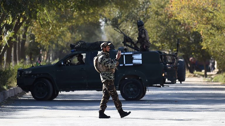 security presence kabul