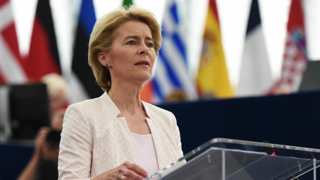 Next days 'decisive' for hopes of Brexit deal 2 ursula von der leyen 160719 0