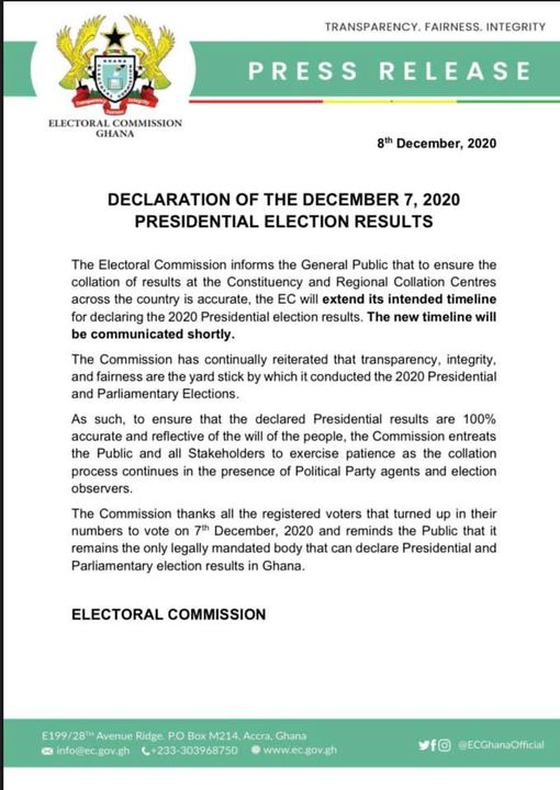EC CHANGES