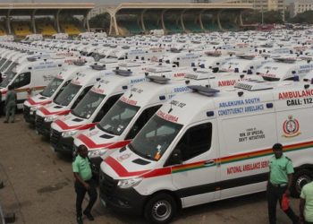 Parliament has approved €18.8 million loan to procure an additional 112 ambulances for the National Ambulance Service to improve health care delivery in the country.