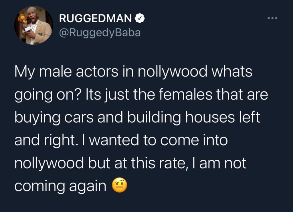 ruged man