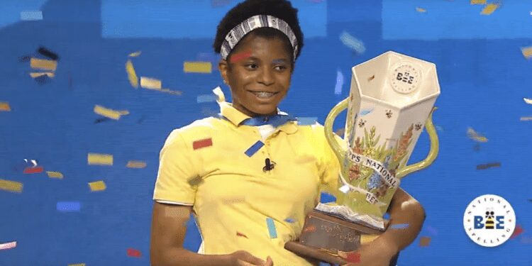 Black teen, Zaila Avant-Garde becomes first African American contestant to win National Spelling Bee 1 Zaila Avant-garde, a 14-year-old from New Orleans, Louisiana, has won the 2021 Scripps National Spelling Bee.