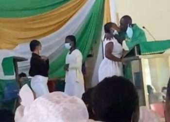 rev. father obeng RUS-based Ghanaian socialite, Nattyhot has charged Ghanaians and the Child Rights International (CRI) – the organization that got actress Akuapem Poloo incarcerated for posing naked with his son – to channel the same 'energy' into the Anglican Reverend Father's kissing video.