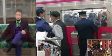 A man who was dressed as ‘The Joker’, told police he wanted to be executed when they arrested him for attempted murder after he injured 17 people in a knife rampage onboard a Tokyo commuter train.
