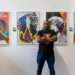Fred Ebami's pop art exhibition Explores African Icons 13 Fred Ebami, inspired by Andy Warhol's pop-art movement is exploring African and African-American icons with colorful, digitally drawn portraits.