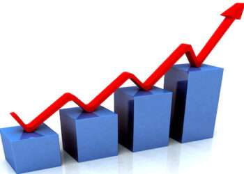 Blue Bar Chart Showing Budget Versus Actual Sales