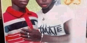 netizens have expressed outrage after photos of an underage ''married couple'' were shared online. The boy named Julius allegedly got married to a girl named Anthonia