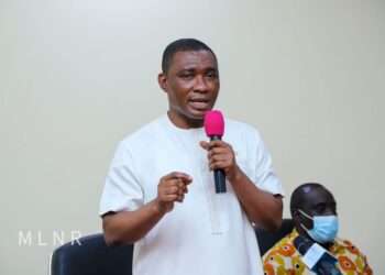 Deputy Minister for Lands and Natural Resources, George Mireku Duker