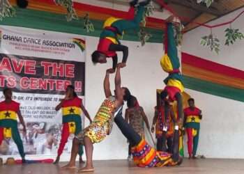 The Ghana Dance Association (GDA) has held a dance and cultural performance to protest moves by government to relocate the Arts Centre to Ghana House on the Accra High Street, as part of measures to make way for the Marine Drive Project.