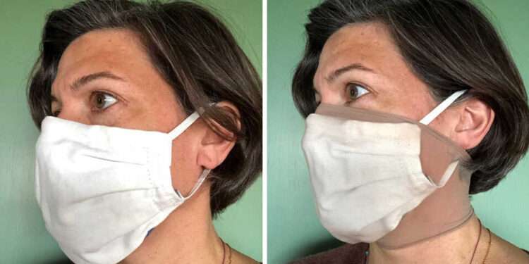 face masks is that they do not fit tightly enough to significantly block viral particles from being inhaled or exhaled. As part of a new study,