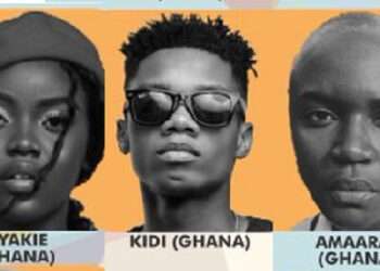 HEADIES 2022: Gyakie, Kidi, Amaarae nominated