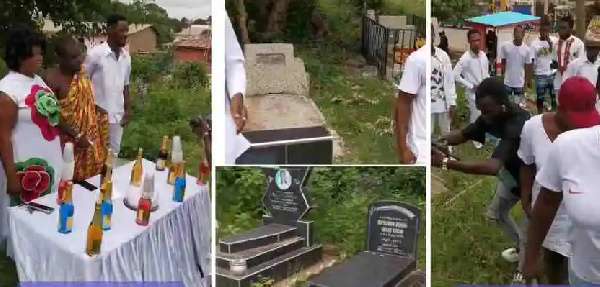 Man causes stir after organizing all-white birthday party at cemetery