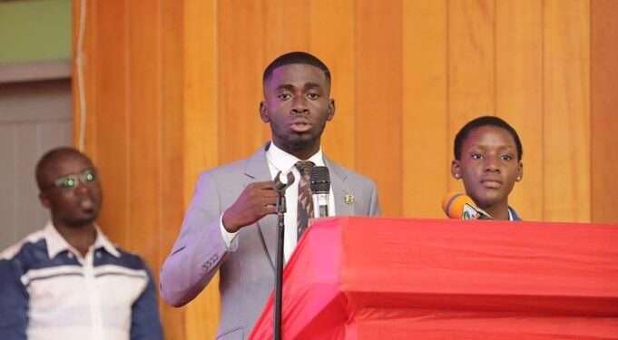 President of National Union of Ghana Students (NUGS), Dennis Appiah-Larbi Ampofo.
