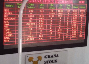Massive Gains Close GSE Final Weekday The Ghana Stock Exchange ended the final weekday trading
