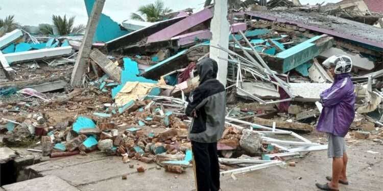 Many killed and injured in Indonesian earthquake.