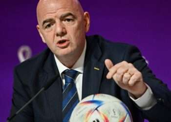 Ginni Infantino -FIFA President, during the press conference today