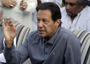 Former Pakistan Prime Minister and Pakistan Terheek-e-Insaf (PTI) founder, Imran Khan.