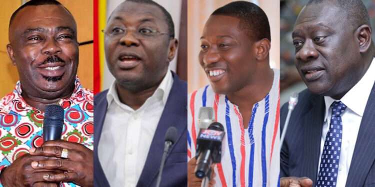 Collage of ministerial appointees.