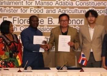 About 10 Thailand Companies Join Ghana’s Rice Project By Signing MoU with Jospong Group