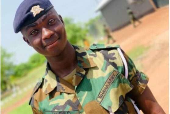 Deceased soldier, Sherif Imoro.