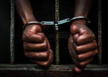 Hand cuffed Individual