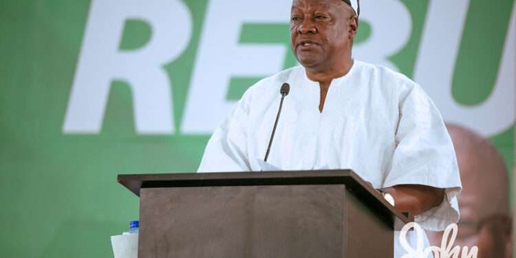 Former President, John Dramani Mahama.