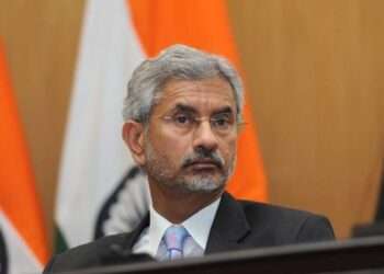 India’s Foreign Minister, Subhramanyam Jaishankar as Indian Aid Flight Lands In Quake-Hit Myanmar
